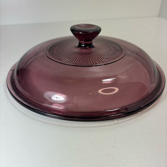 Pyrex Vision V1 5C cranberry  replacement vented lid - Picture 5 of 7